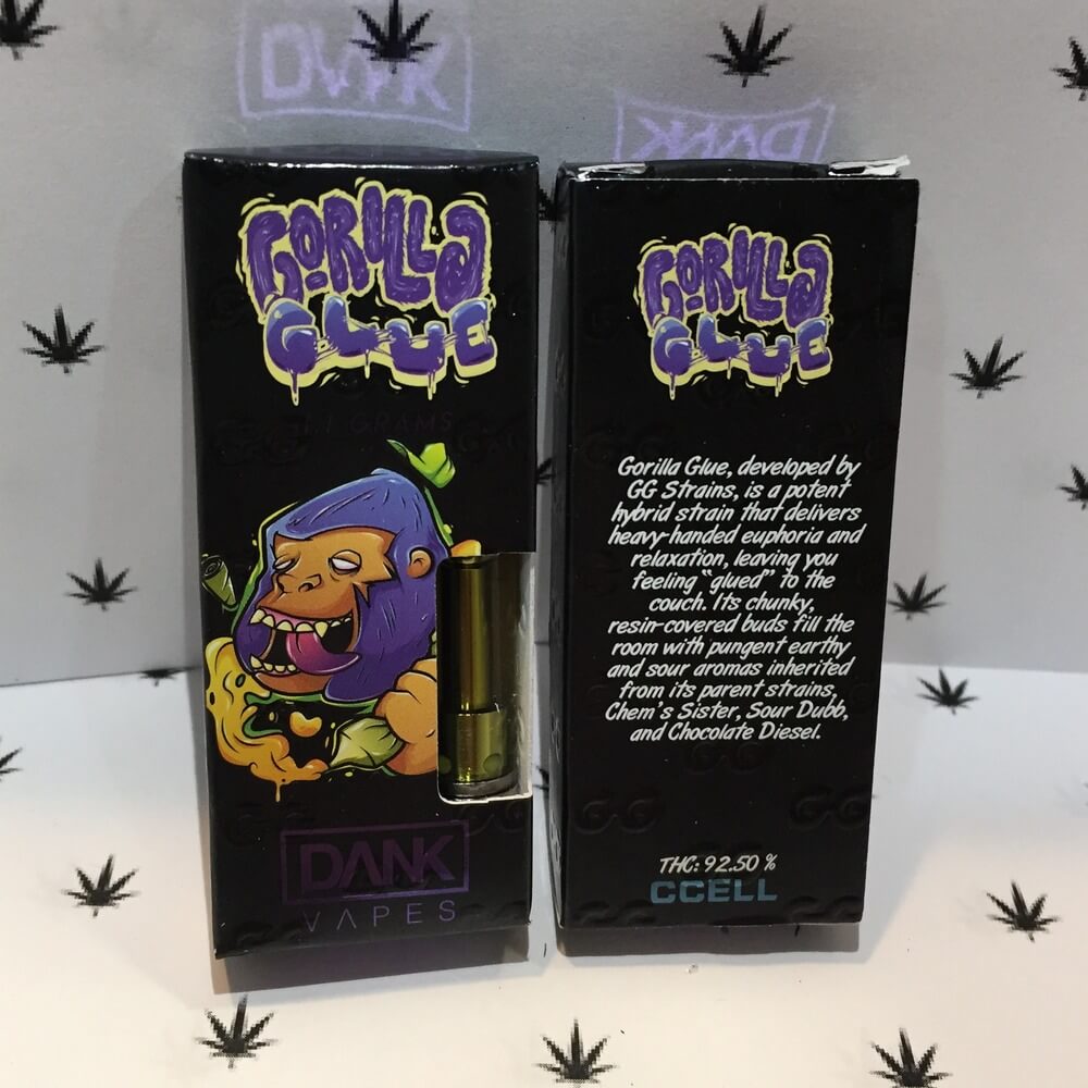 Dank Vapes Sour Diesel cartridge