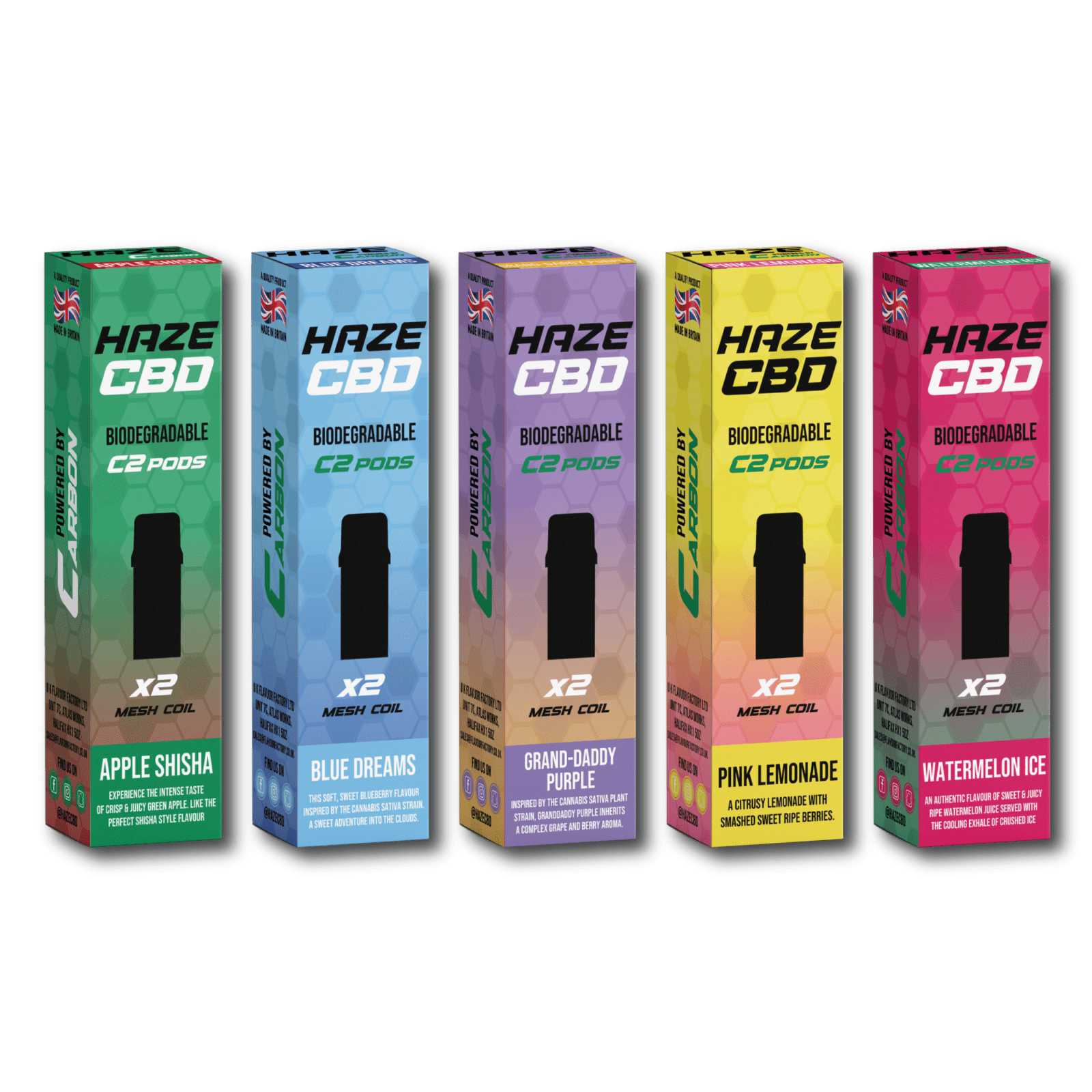 biodegradable vape pods