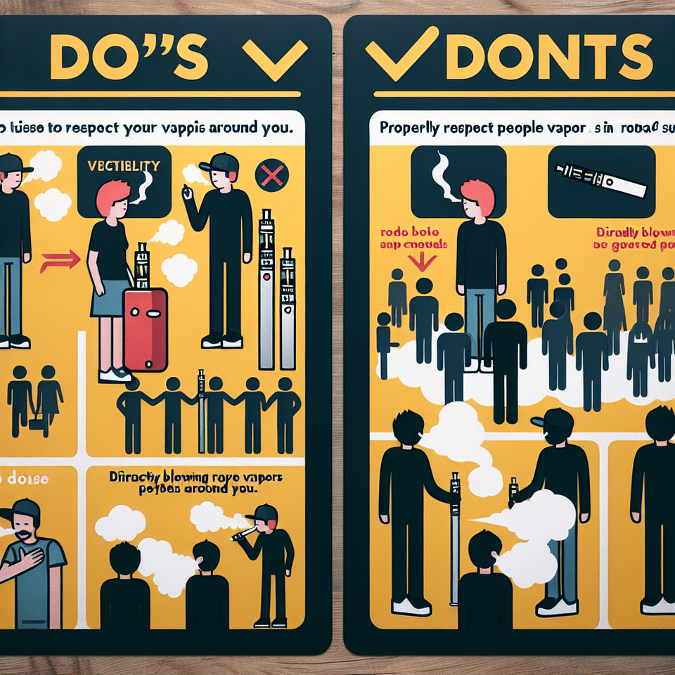 Vaporizer Etiquette: The Do's and Don'ts When Using Vapes in Public Spaces