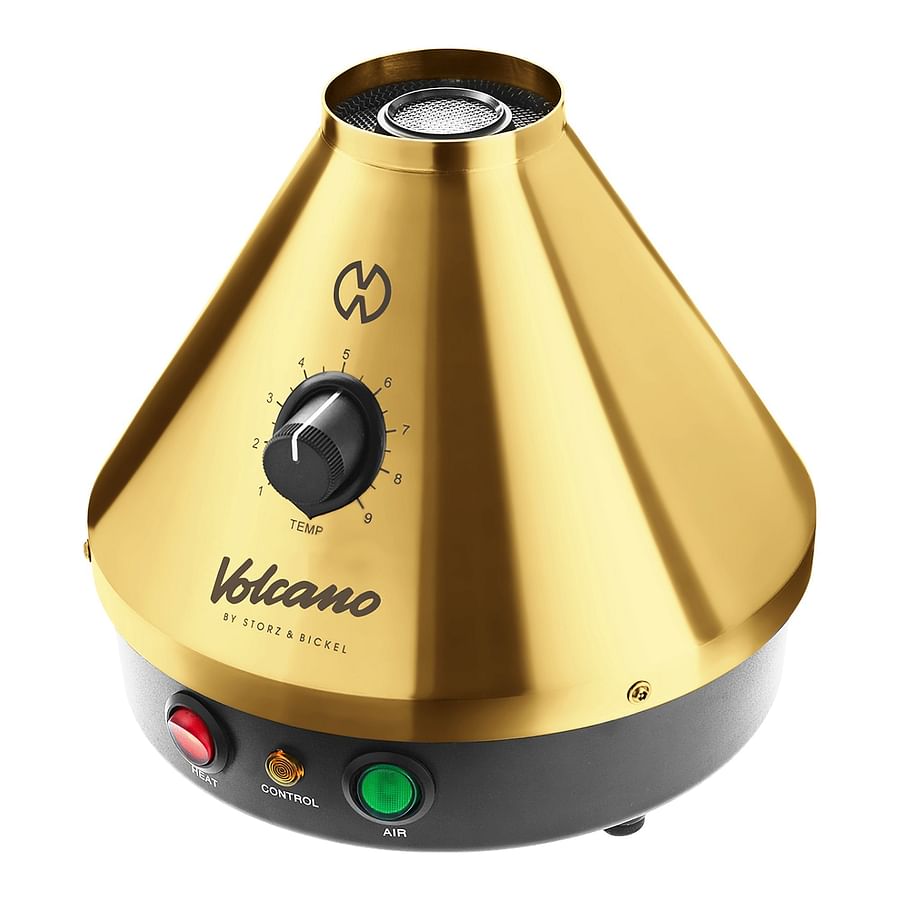 Close-up of the Volcano Vaporizers patented technology