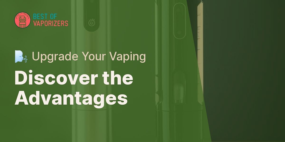 What are the benefits of using a convection vaporizer over a conduction